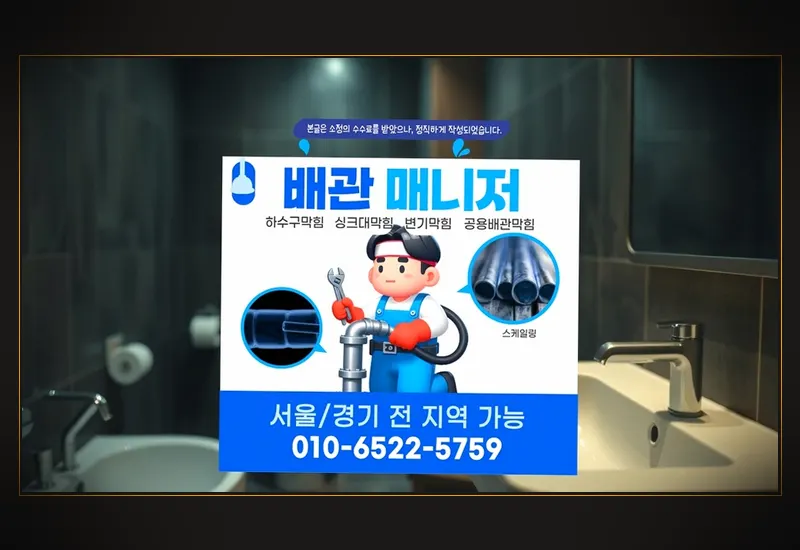 경기광주 탄벌동 초고압 세척 배관 스케일링 현장 시공 사진