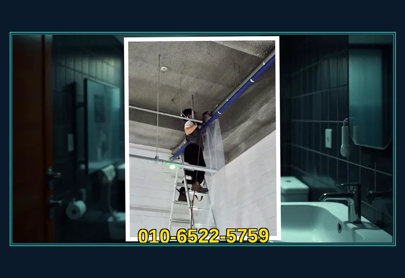 강화동 식당 그리스트랩 침전물 정화 현장 시공 사진