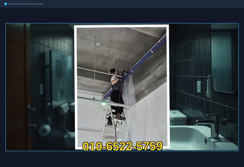 일산 정발산동 플렉스 샤프트 관로 이물질 분쇄 현장 시공 사진