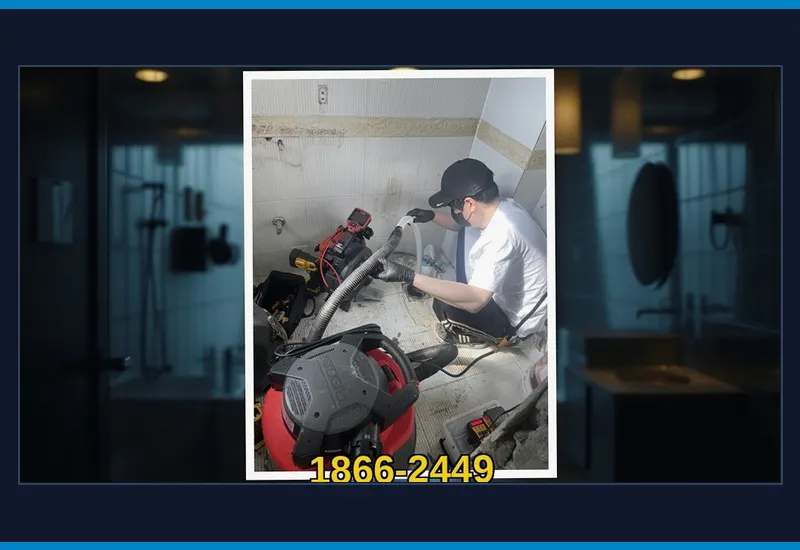 경기광주 오포동 욕실 바닥 유가 트랩 석회 통수 현장 시공 사진