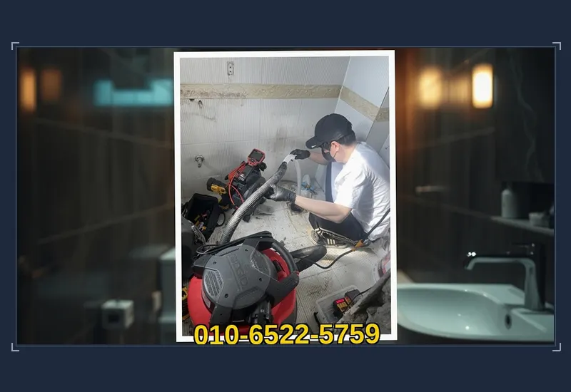 포천 화현면 첨단 배관 내시경 정밀 탐지 현장 시공 사진
