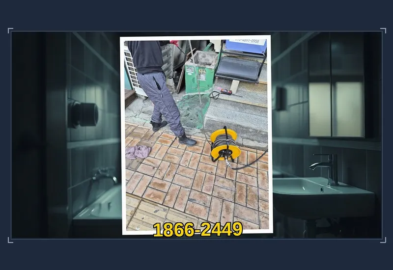 은평 대조동 싱크대 하부 배관 유지방 분쇄 현장 시공 사진