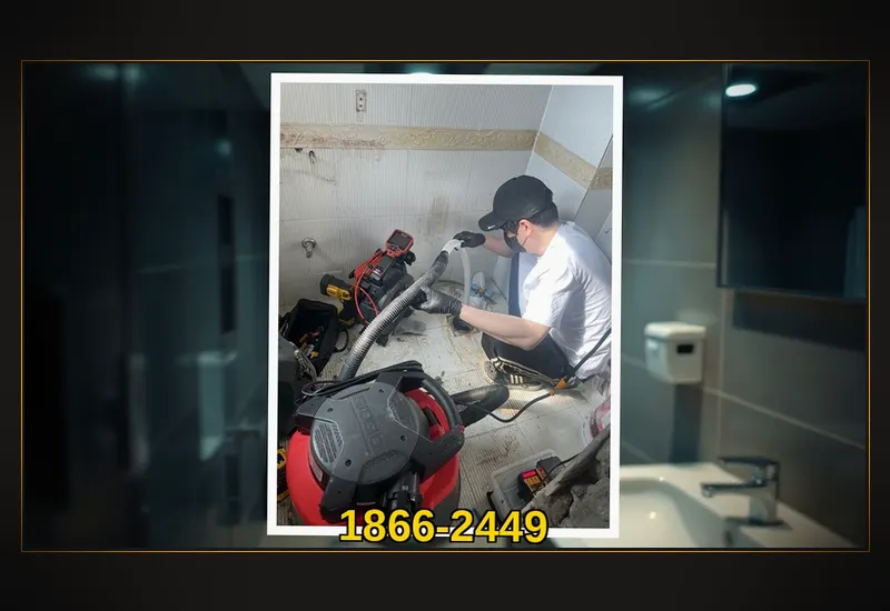 가평동 아파트 공용 입상관 고압 세정 현장 시공 사진
