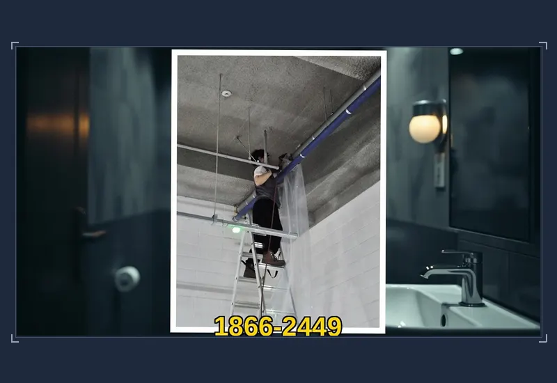 가산구동 싱크대 하부 배관 유지방 분쇄 현장 시공 사진