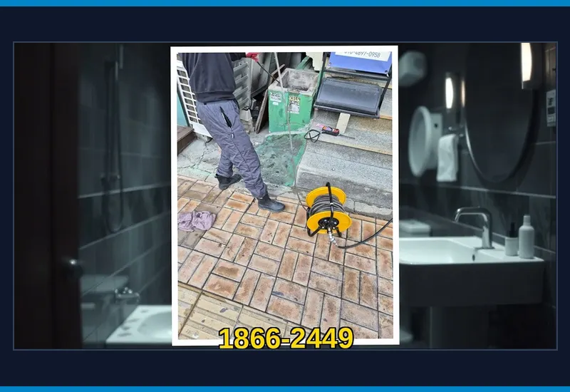 중랑 묵동 초고압 세척 배관 스케일링 현장 시공 사진