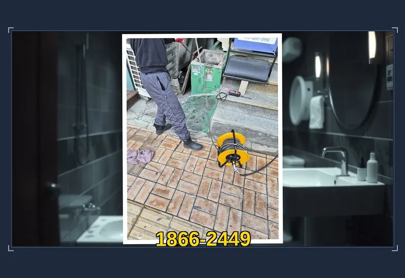 인덕원 인덕원동 싱크대 하부 배관 유지방 분쇄 현장 시공 사진