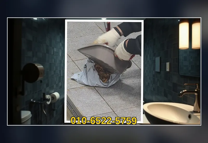 가산구동 첨단 배관 내시경 정밀 탐지 현장 시공 사진