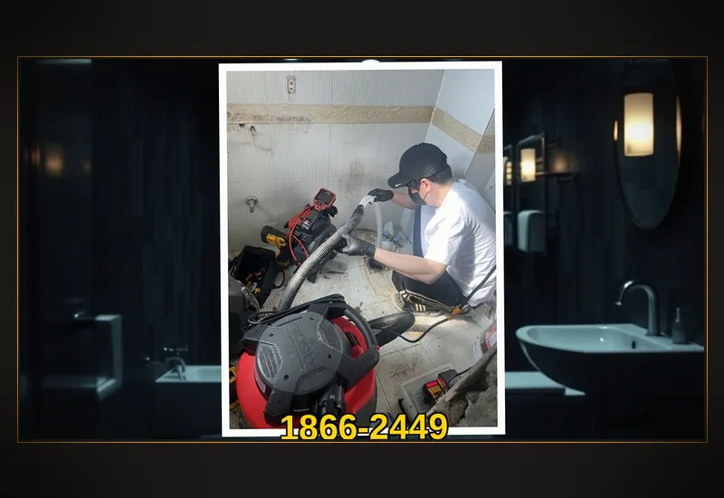 관악 서림동 아파트 공용 입상관 고압 세정 현장 시공 사진