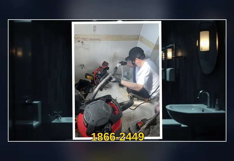 일산 정발산동 싱크대 하부 배관 유지방 분쇄 현장 시공 사진