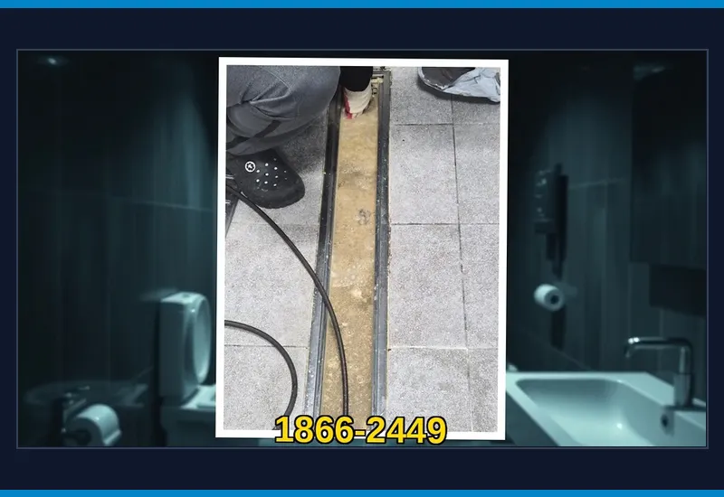 기흥동 플렉스 샤프트 관로 이물질 분쇄 현장 시공 사진