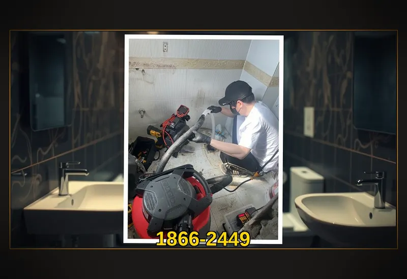 일산 정발산동 초고압 세척 배관 스케일링 현장 시공 사진