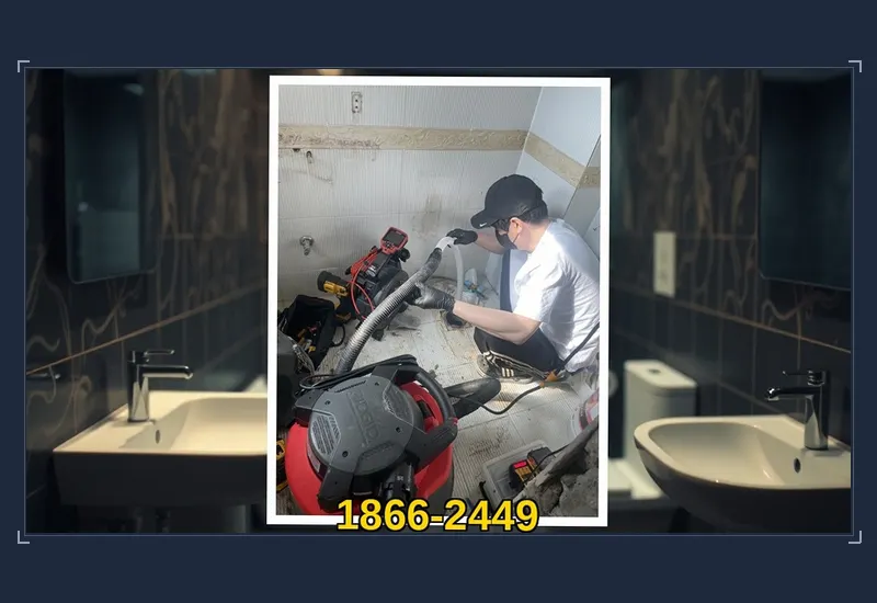 강화동 외부 우수관 맨홀 슬러지 준설 현장 시공 사진