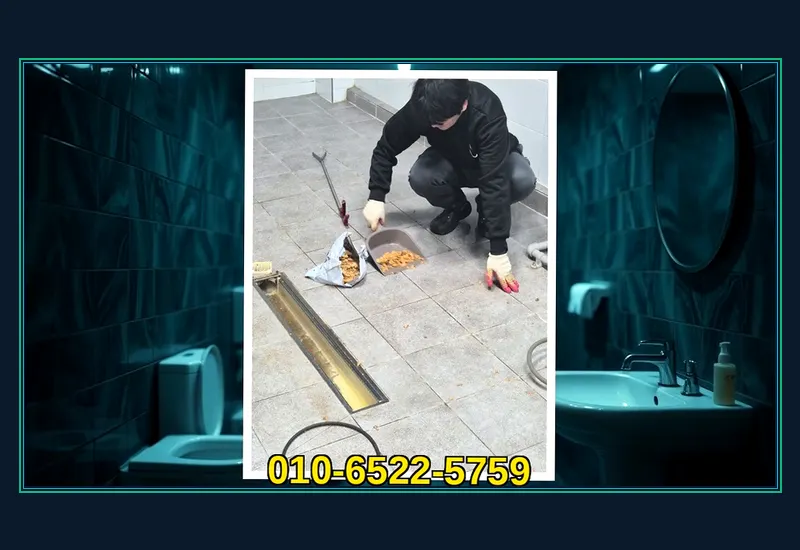 일산 정발산동 첨단 배관 내시경 정밀 탐지 현장 시공 사진